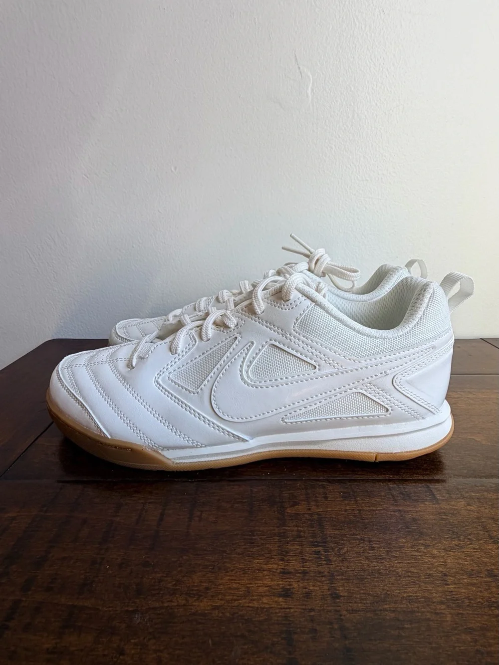 Nike Gato LV8 GS White Gum Sneakers Shoes Youth Size 6Y II7084 100 New No Box